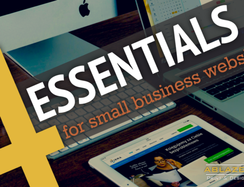 Four Essentials for Small Business Websites