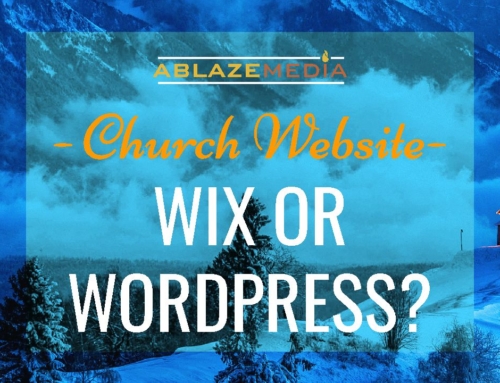 Should I Use WordPress or WIX for a Small Church Website?